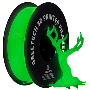 Geeetech 1kg 1.75mm Glow in the dark Green PLA 3D Printer Filament Great for Halloween Night Lights Cosplay from NSE Imports #2.